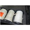 Image 2 : Qty 7 Spools #10 White Wire
