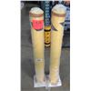 Image 1 : Qty 2 Temporary Portable Safety Bollards