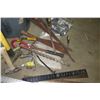 Image 7 : Industrial Cleaning Mop Buckets, Tree Trimmer Pole, Misc Tools, etc