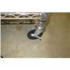 Image 8 : Metal Rolling Cart & Contents: Box Ironridge Clips, Meter, etc
