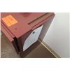 Image 2 : Red Metal 2 Drawer Lateral File Cabinet