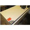 Image 2 : White "L" Shape Desk w/ Interlocking Sides, 3 Drawers & Rolling Chair