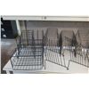 Image 2 : Office Supplies: Metal Sorter Racks, Hole Punch, Pens, Paper Clips, etc