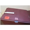 Image 3 : Qty 2 Red Metal 2-Drawer File Cabinets