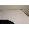 Image 5 : White "L" Shape Desk w/ Interlocking Sides, 2 File Cabinets & Chairs (see last photo for dimensions)