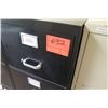 Image 2 : Black Metal 4-Drawer File Cabinet