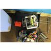 Image 2 : Office Supplies: Metal Sorter Racks, Scissors, Pens, Paper Clips, etc