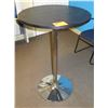 Image 1 : Round Table w/ Metal Pedestal Base