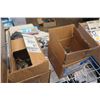 Image 8 : Shelf & Contents: Bins Hardware, Level, DIN Rail Power Supply, etc