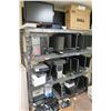 Image 2 : Shelf & Electronics: Computer Towers, Monitors, Keyboards, etc