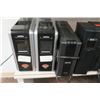Image 2 : Qty 12 Tower Battery Back-Ups: CyberPower 1350AVR, Tripp-Lite, etc