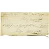 Image 1 : George Washington Official Receipt. 