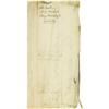 Image 2 : George Washington Official Receipt. 