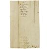 Image 2 : Receipt for Bundles of Straw at Mount Vernon 