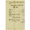 Image 2 : Two John Q. Adams Unsigned Manuscript Invoices 