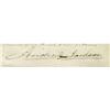 Image 2 : Andrew Jackson Signed Land Grant 