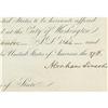 Image 2 : Abraham Lincoln Document Signed 