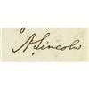 Image 2 : Abraham Lincoln Autograph Endorsement Signed 