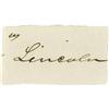 Image 1 : Lincoln Clipped Signature 