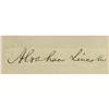 Image 2 : Abraham Lincoln Signature Affixed Period Image 