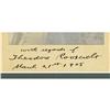 Image 2 : Theodore Roosevelt Photograph Signed 4" x 5" 