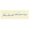 Image 2 : Herbert Hoover Signed Printed Speech 