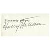 Image 2 : Harry Truman Typed Letter Signed & Photo Signed 