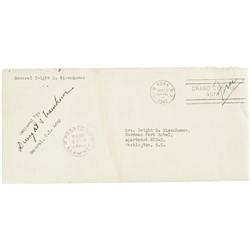 Dwight D. Eisenhower Free Franked Envelope. 