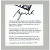 Image 2 : President George W. Bush Signed Printed Quote. 