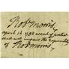 Image 2 : Robert Morris Autograph Endorsement Signed Twice 