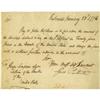 Image 1 : Note Signed by George Pickett to John Hopkins 