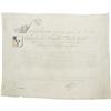 Image 1 : Napoleon Bonaparte Vellum Document Signed 