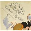Image 2 : Walt Disney Signed Mickey Mouse Studio Menu. 