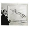 Image 1 : Alberto Vargas Inscribed Signed Photograph 