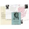 Image 1 : Ethel Waters Archive of 8 Letters 