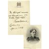 Image 1 : Frances E. Willard Autograph Quotation Signed 
