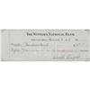 Image 2 : Orville Wright Signed Check. 