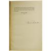 Image 2 : Eleanor Roosevelt Signed and Numbered Book 