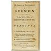 Image 1 : 1758 Printed Sermon: "The Curse of Cowardice". 