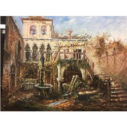 Bernhard Fielder  STUDENT OF . See Biography. (1818-1904) Oil Painting