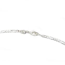 Sterling Silver 925 Figaro Link Necklace