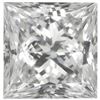 Image 1 : Finest SQUARE PRINCESS Natural Precision Cut African VVS2-VS1 - E-F Diamond