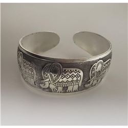 Tibetan Silver Ladies Bangle