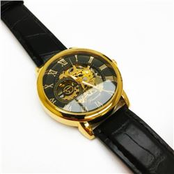 Automatic Forsining Wrist Watch Skeleton Dial with Mechanical Movement