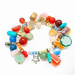 "Day's In The Mediterranean" Beautiful Handmade Vacation Bracelet