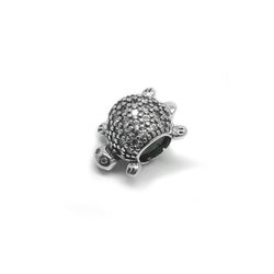 925 Sterling Silver Tortoise Bracelet / Necklace Charm