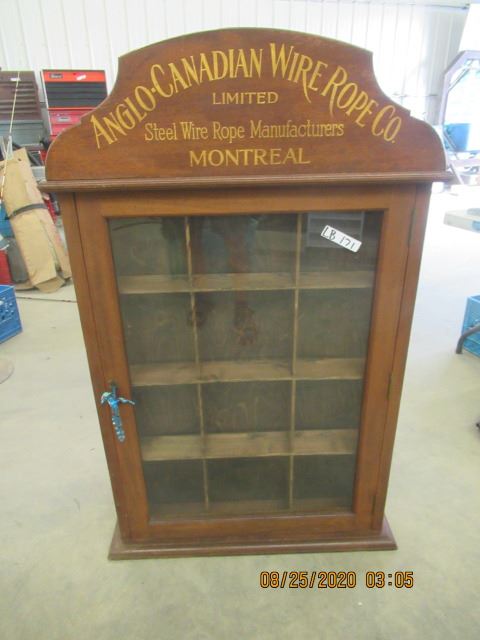Vintage General Store Display Case 