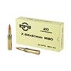 Image 1 : PPU 7.62X51 145GR M80 FMJBT - 100 Rds