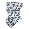 Image 1 : FISH MONKEY PERFORMANCE FACE GUARD LT GREY FM40-LTGREY LIGHT GRAY ONE SIZE