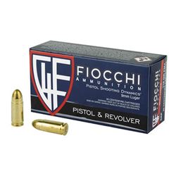 FIOCCHI 9MM 115GR FMJ  - 50 Rds